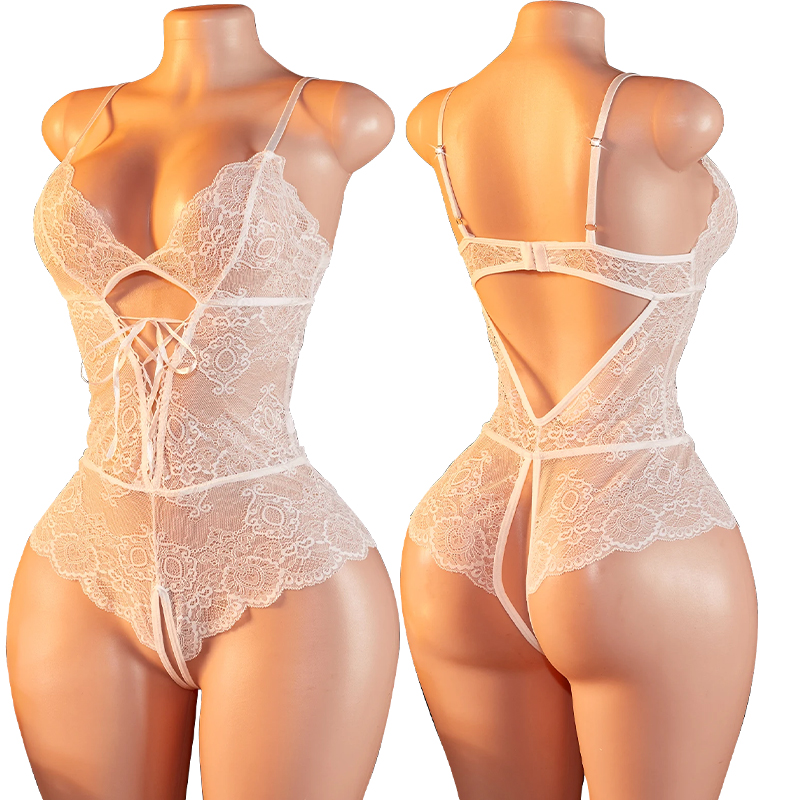 ชุดชั้นในเซ็กซี่สำหรับผู้หญิง  - Lace Teddy Lingerie บทวิจารณ์และราคา