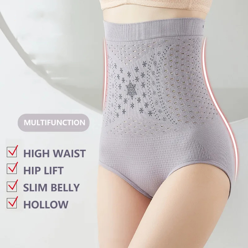 กางเกงชั้นในกระชับสัดส่วนเอวสู - Seamless Underwear Women บทวิจารณ์และราคา