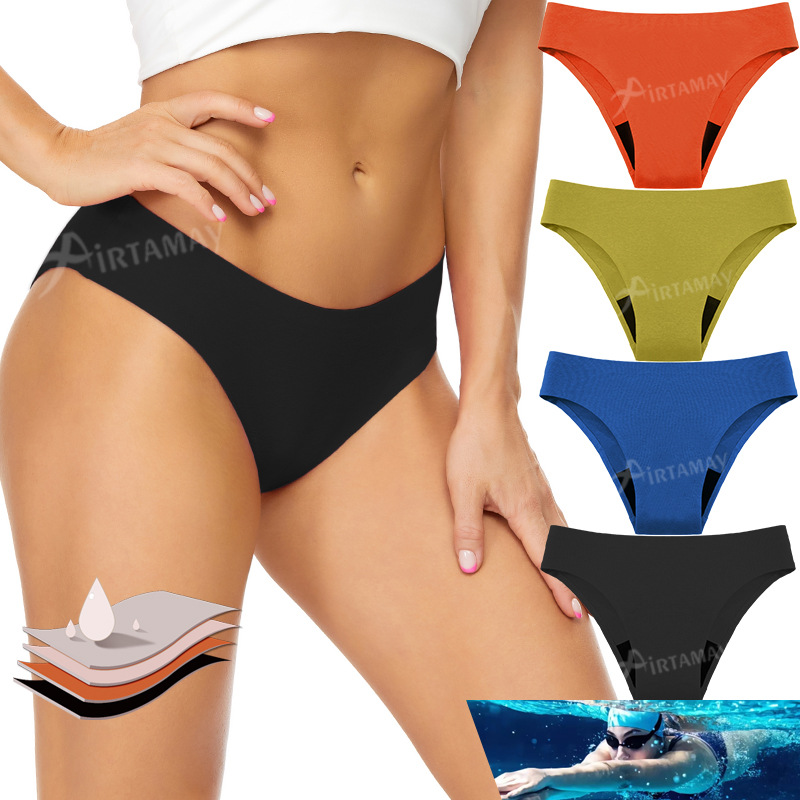 ชุดว่ายน้ำไร้ตะเข็บสำหรับผู้หญ - Period Panty Absorbent บทวิจารณ์และราคา