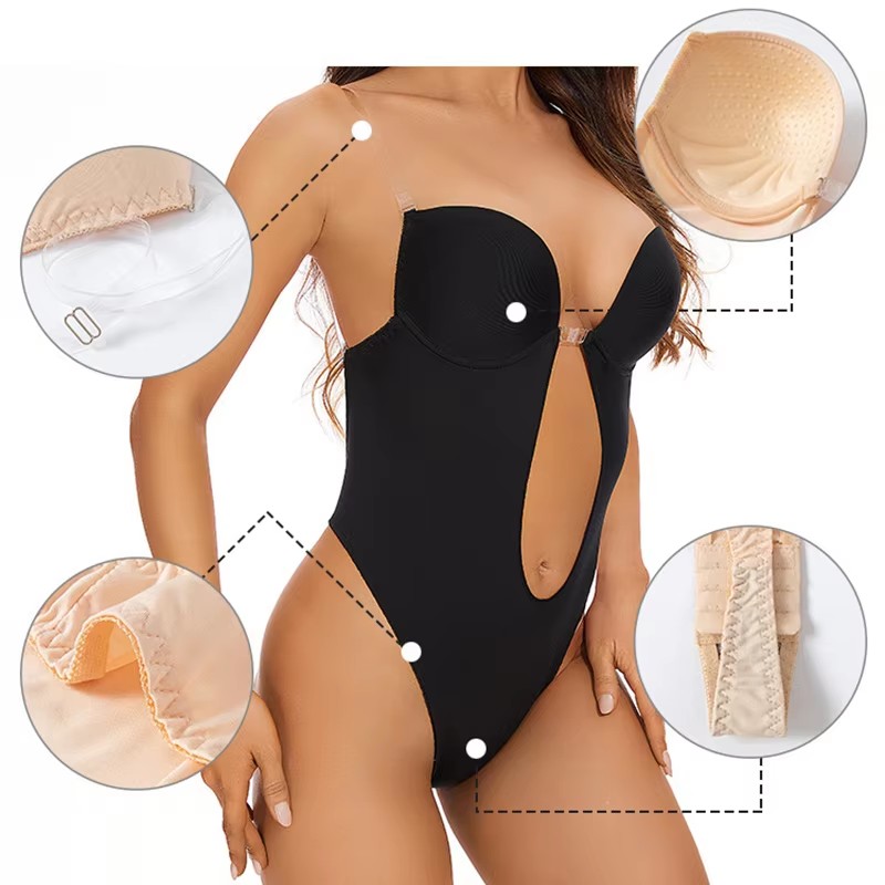 บอดี้สูทกระชับสัดส่วนแบบไม่มีส - Shapewear Bodysuit Firm บทวิจารณ์และราคา